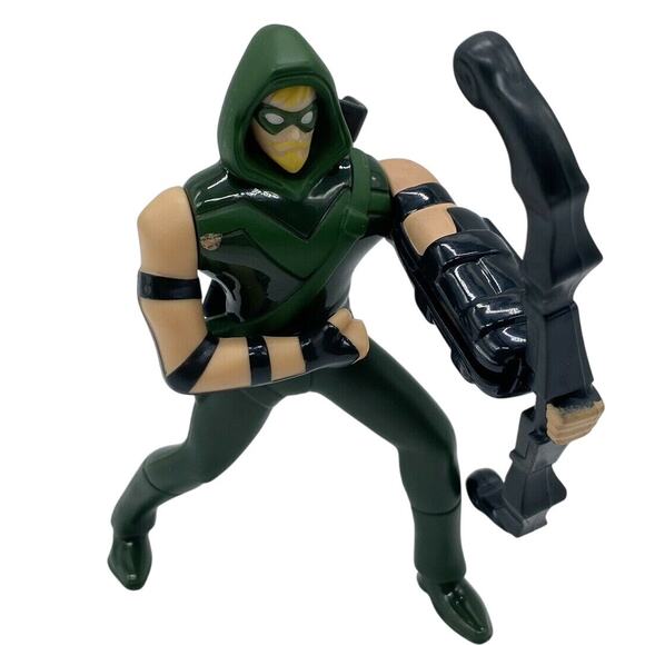 McDonald's Happy Meal Toy Green Arrow Justice League DC Comics Action Figure - Picture 1 of 4